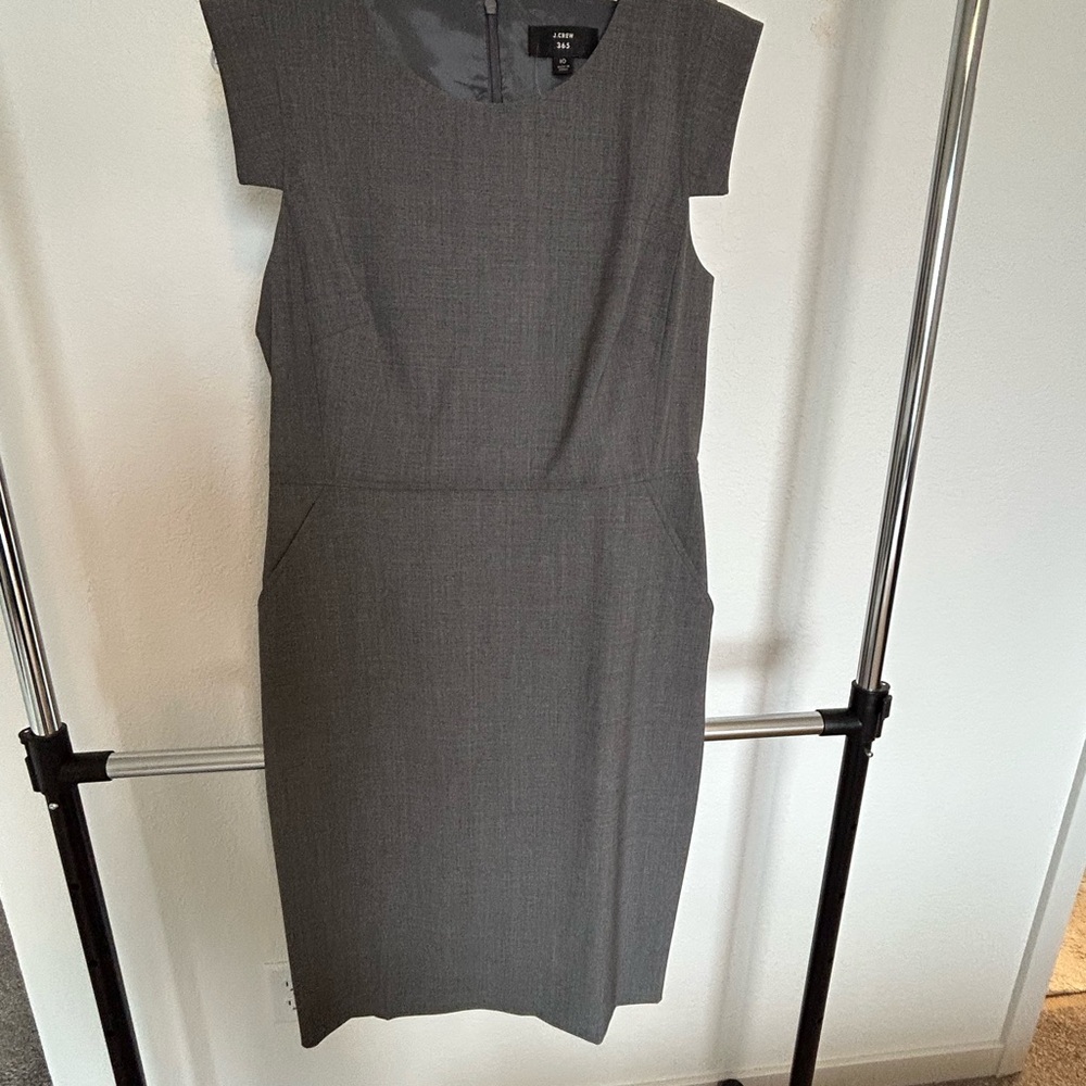 J. Crew Charcoal resume Dress